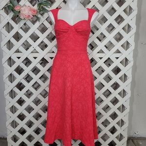 Retro Bettie Page Pinup Style Dress Size 6